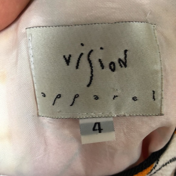 Vintage Retro Hippy Floral Vibrant A-Line Dress - (Sz. 4) - Picture 7 of 10